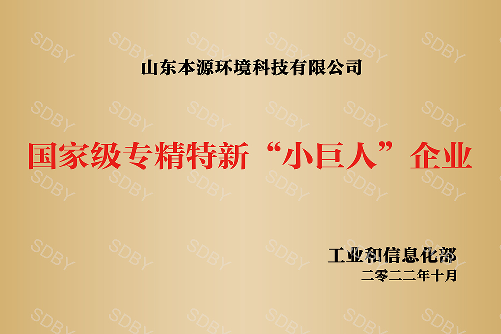 国家级专精特新小巨人